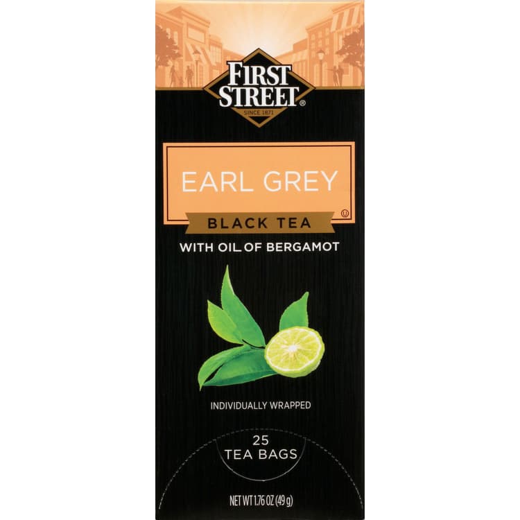 First Street Black Tea, Earl Grey