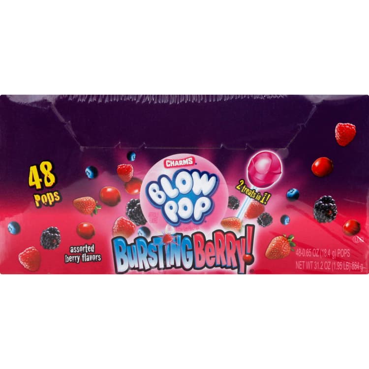 Charms Pops, Assorted Berry Flavors