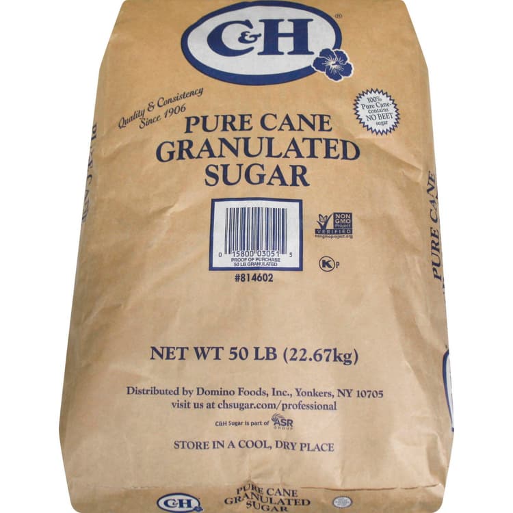 C&H Sugar, Granulated, Pure Cane