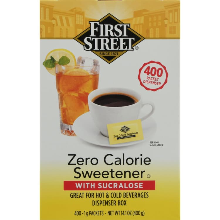 First Street Sweetener, Zero Calorie, With Sucralose