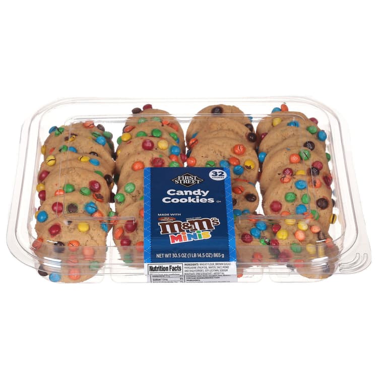 First Street Candy Cookies, M&M'S Minis