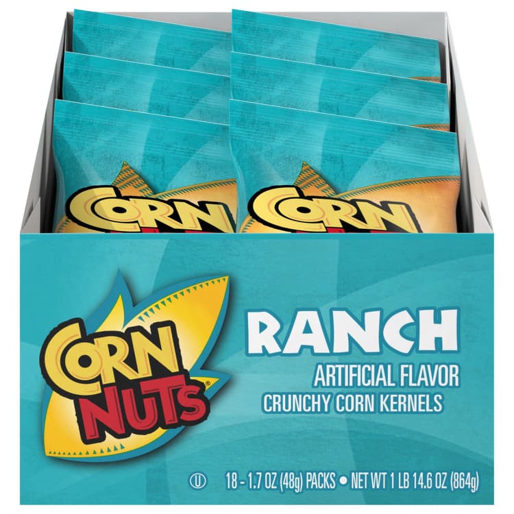 Corn Nuts Corn Kernels, Crunchy, Ranch