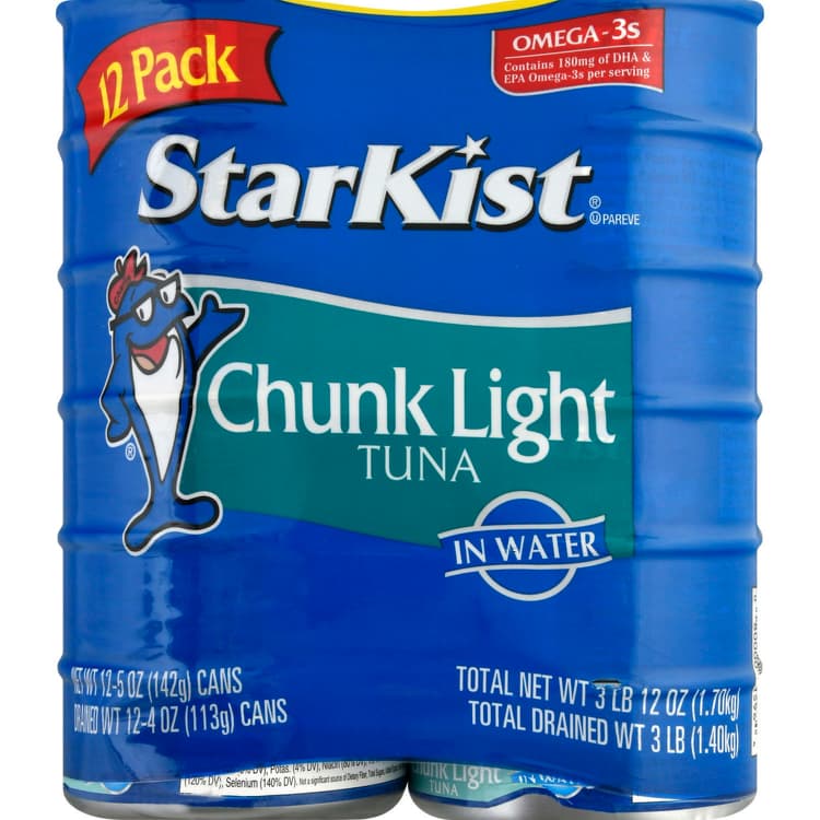Starkist Tuna, In Water, Chunk Light