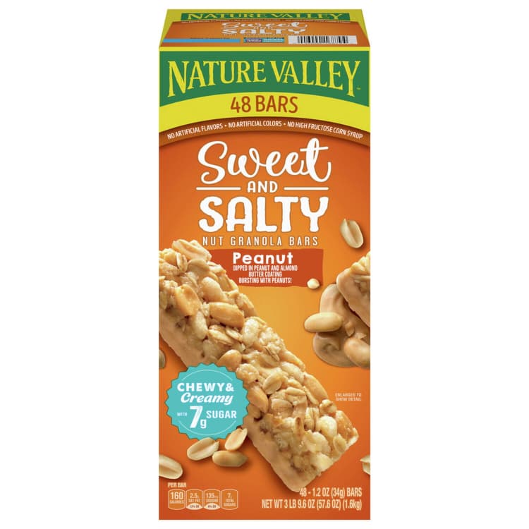 Nature Valley Peanut Sweet And Salty Nut Granola Bars