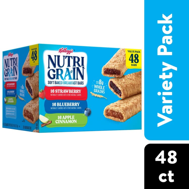 Nutri-Grain Soft Baked Breakfast Bars, Variety