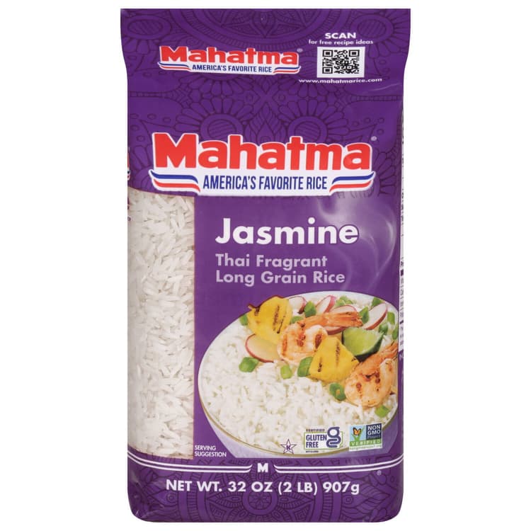 Mahatma Jasmine Thai Long Grain Rice In Bag