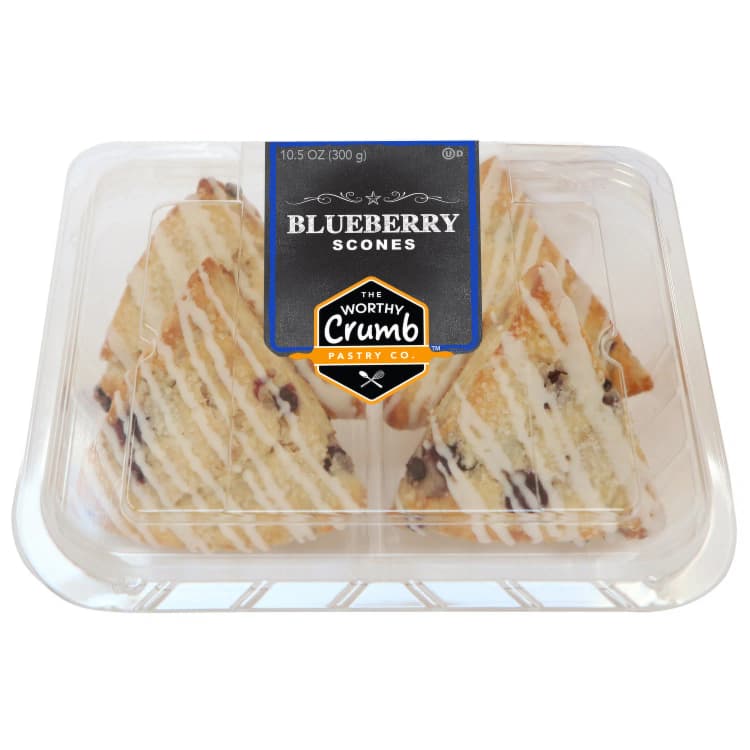 The Worthy Crumb Artisan Scones Blueberry