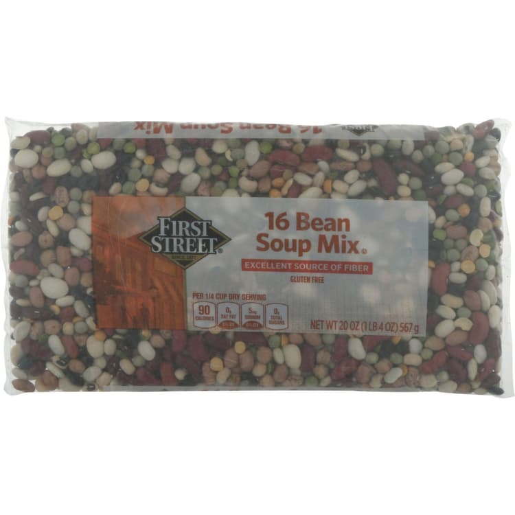 First Street Soup Mix, 16 Bean