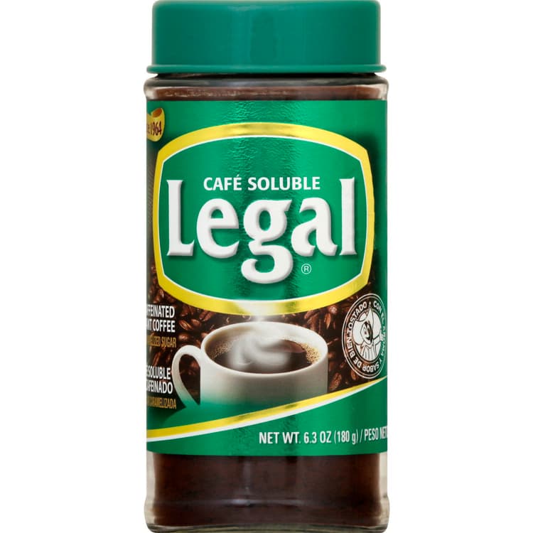 Legal Instant Coffee, Decaffeinated