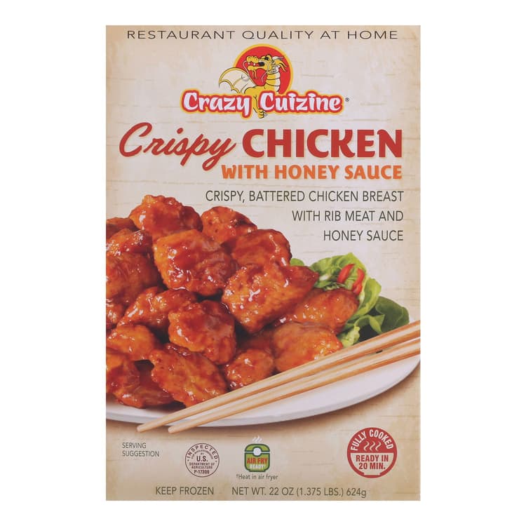 Crazy Cuizine Crispy Chicken With Honey Sauce