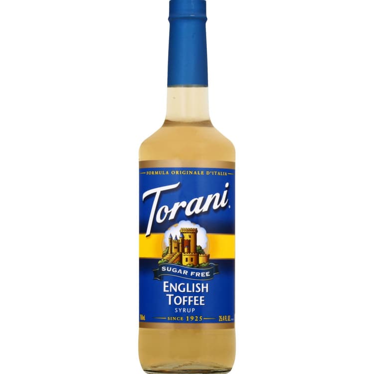 Torani Syrup, Sugar Free, English Toffee