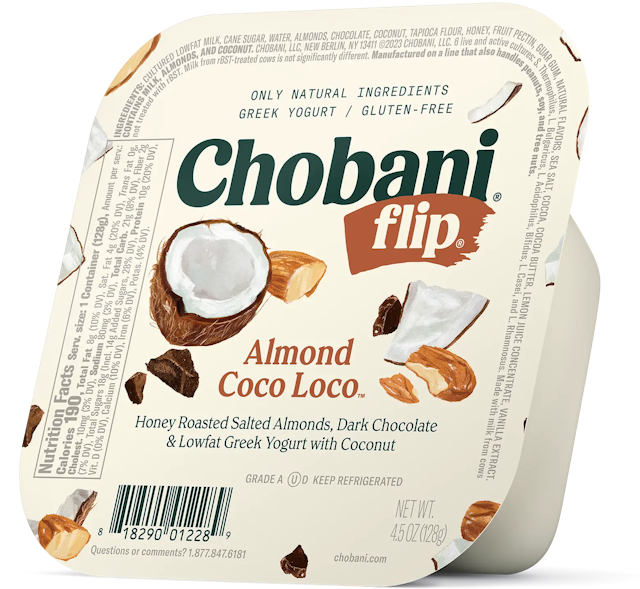 Chobani Flip Almond Coco Loco Greek Yogurt