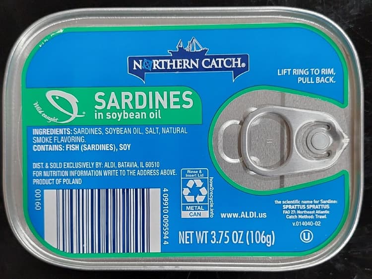 Northern Catch Sardines In Soybean Oil
