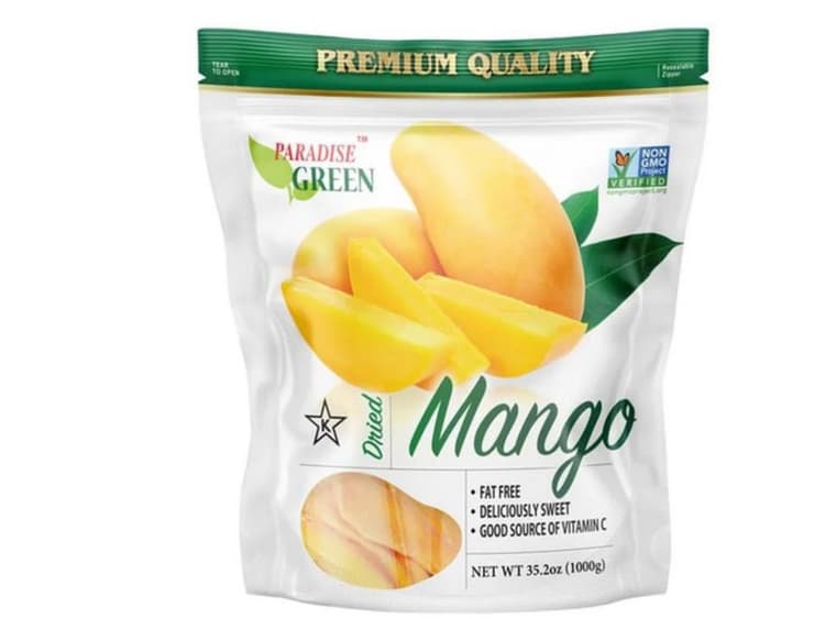 Paradise Green Dried Mango