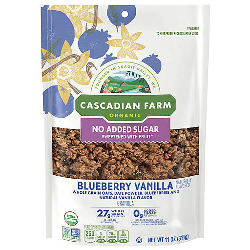 Cascadian Farm Organic Blueberry Vanilla Flavored Granola