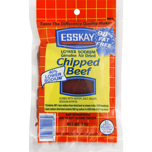 Esskay Chipped Beef, Lower Sodium