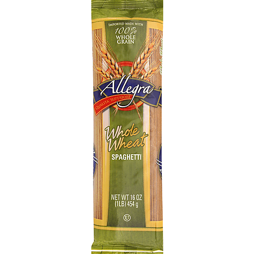 Allegra Whole Wheat Spaghetti