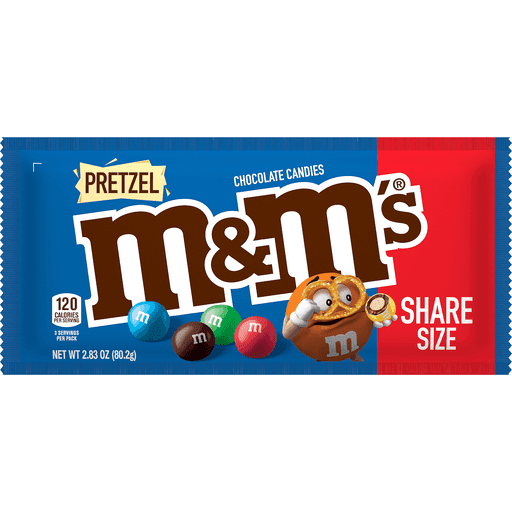 M&M'S Pretzel Chocolate Candies Share Size