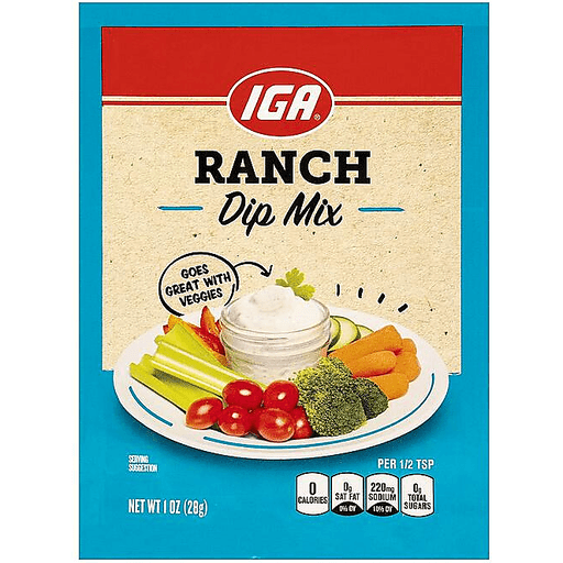 Iga Ranch Dip Mix