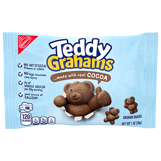Nabisco Teddy Grahams Cocoa Graham Snacks