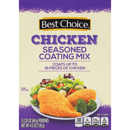 Best Choice Chicken Seasoned Coating Mix 2 Pouches