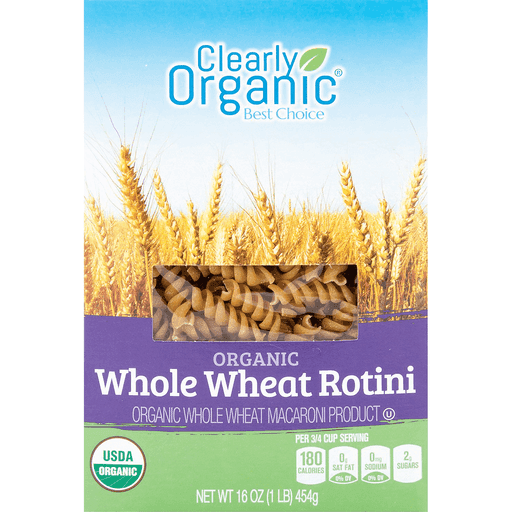 Clearly Organic Whole Wheat Rotini