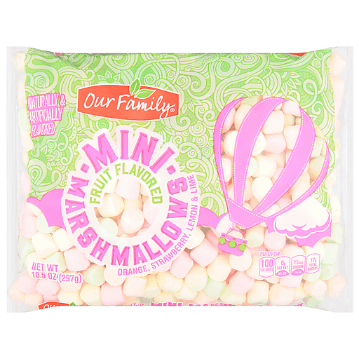 Our Family Fruit Flavored Mini Marshmallows