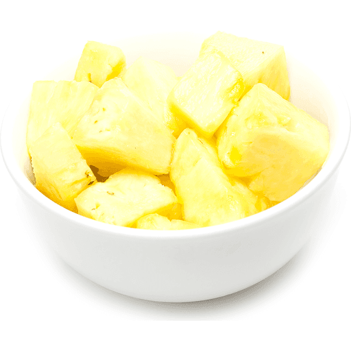 Cut Up Golden Pineapple Bowl