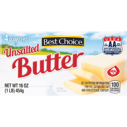 Best Choice Unsalted Butter