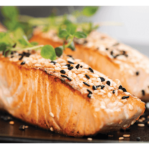 Savory Grilled Seasoned Salmon