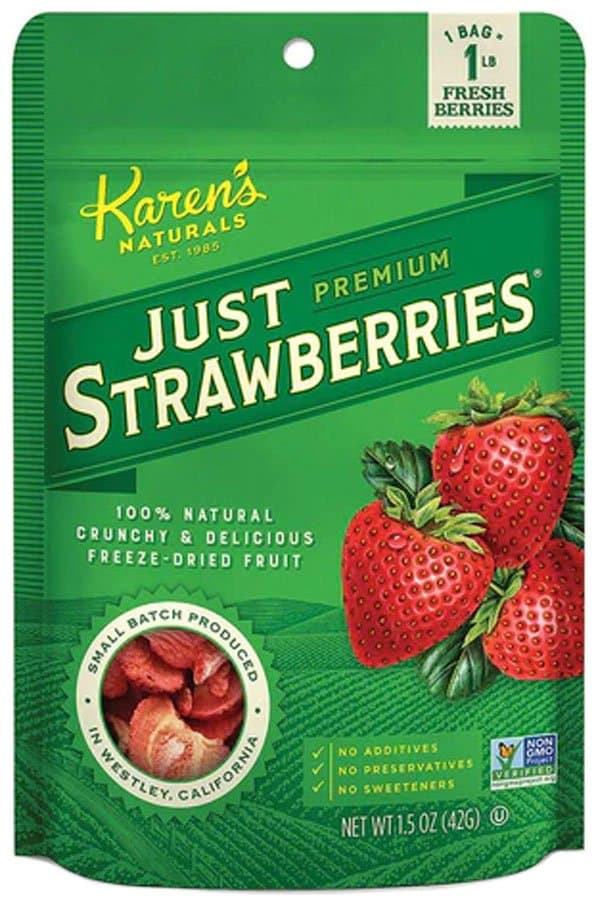 Karen'S Naturals Just Strawberries