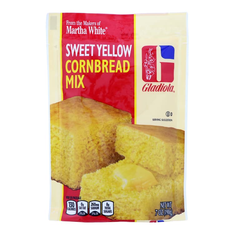Gladiola Corn Bread Mix Sweet Yellow