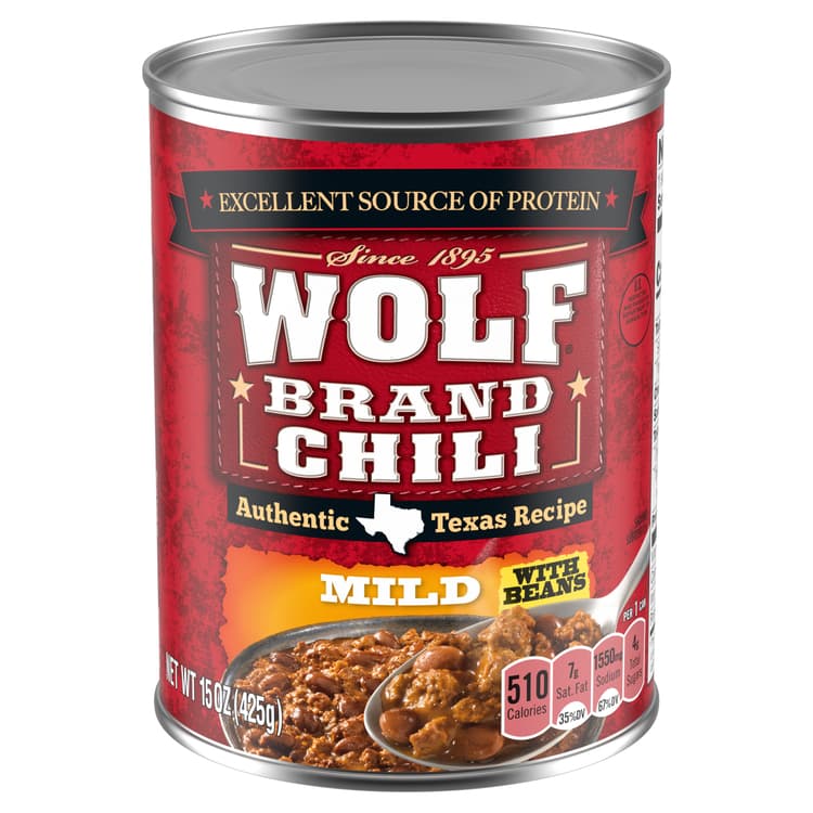 Wolf Mild Chili With Beans