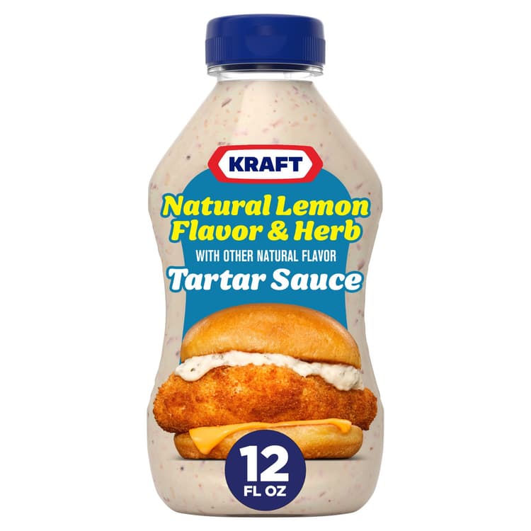 Kraft Natural Lemon Flavor & Herb Tartar Sauce