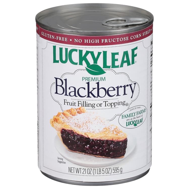 Lucky Leaf Premium Blackberry Pie Filling & Topping
