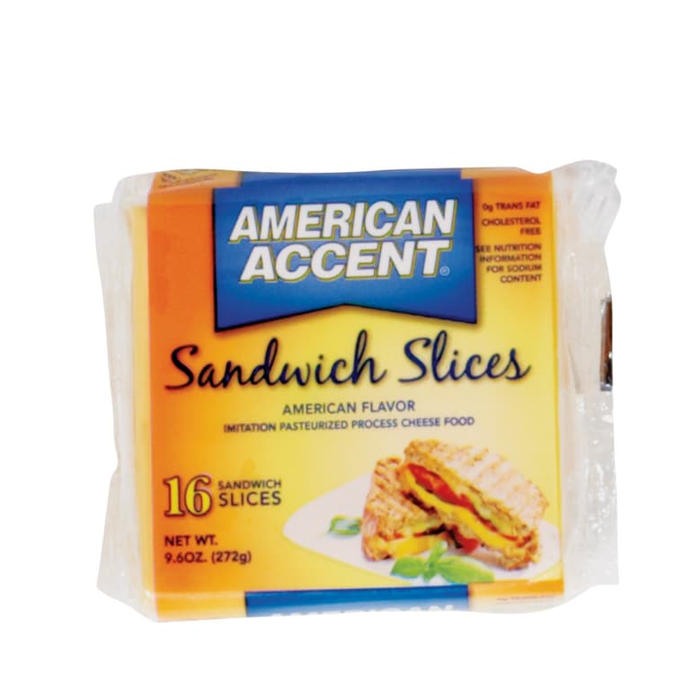 American Accent Sandwich Slices, American Flavor