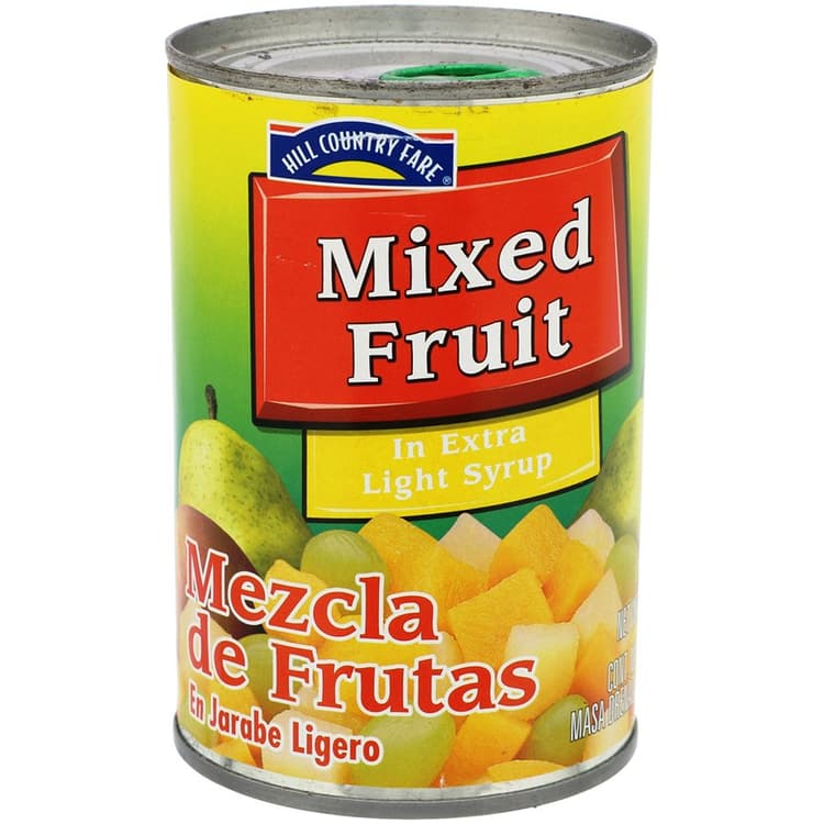 Hill Country Fare Mixed Fruit - Extra Light Syrup