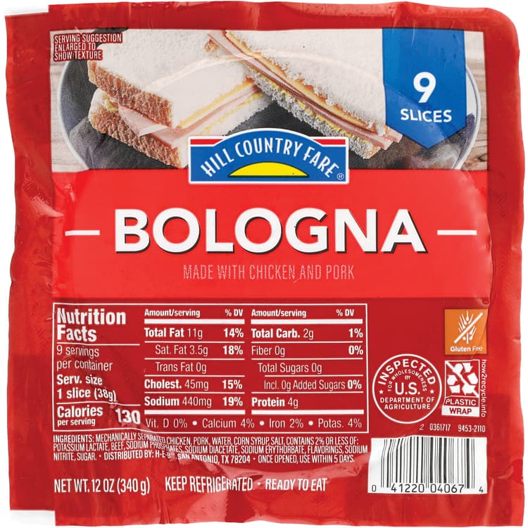 Hill Country Fare Bologna