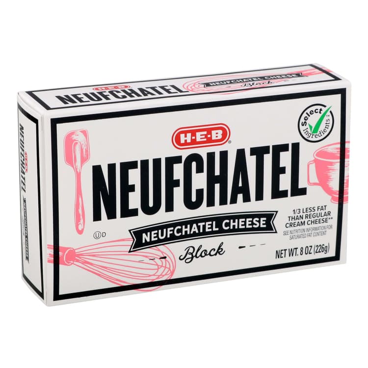 H-E-B Select Ingredients Neufchatel Chees