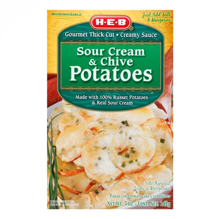 H-E-B Sour Cream & Chive Potatoes