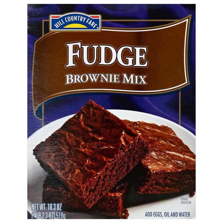 Hill Country Fare Fudge Brownie Mix