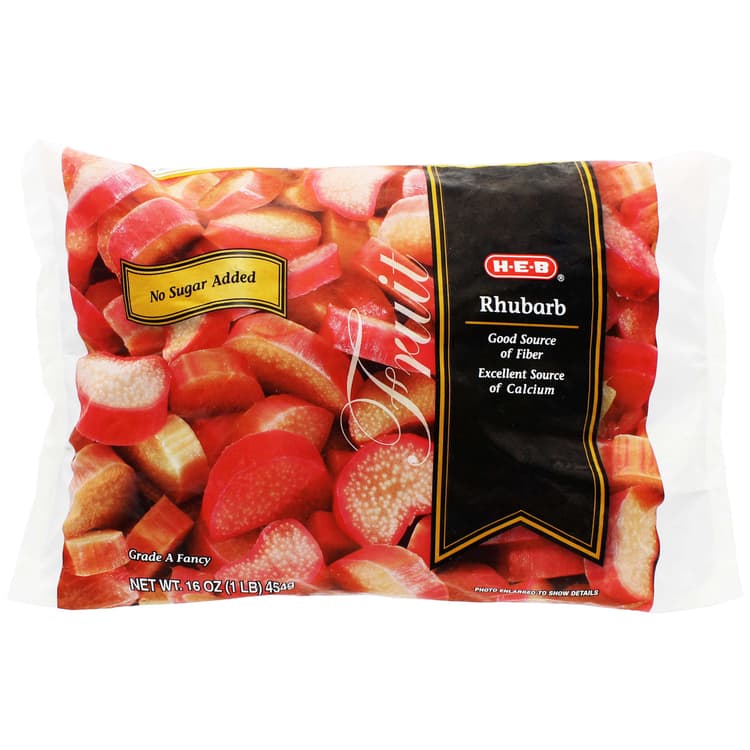 H-E-B No Sugar Added Rhubarb