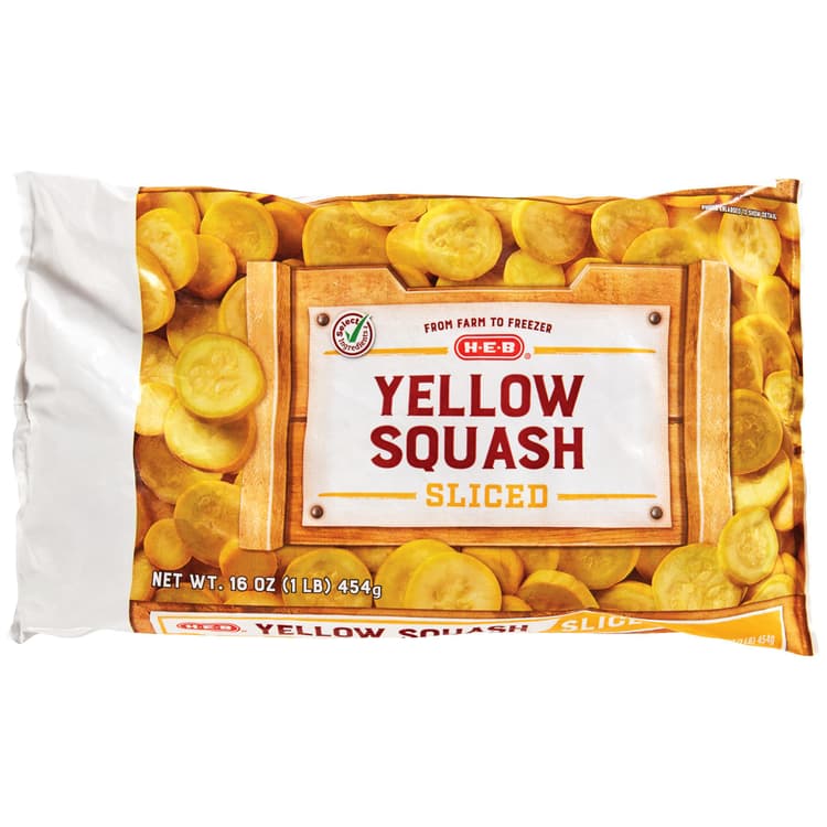 H-E-B  Sliced Yellow Squash
