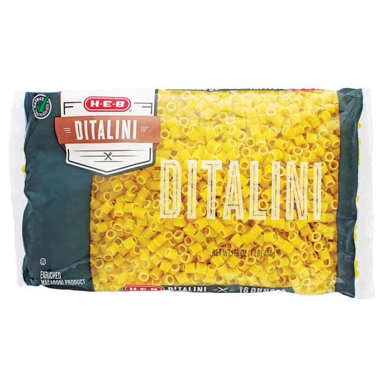 H-E-B Ditalini Pasta Noodles