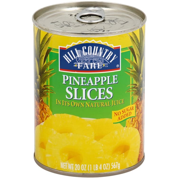 Hill Country Fare No Sugar Added Pineapple