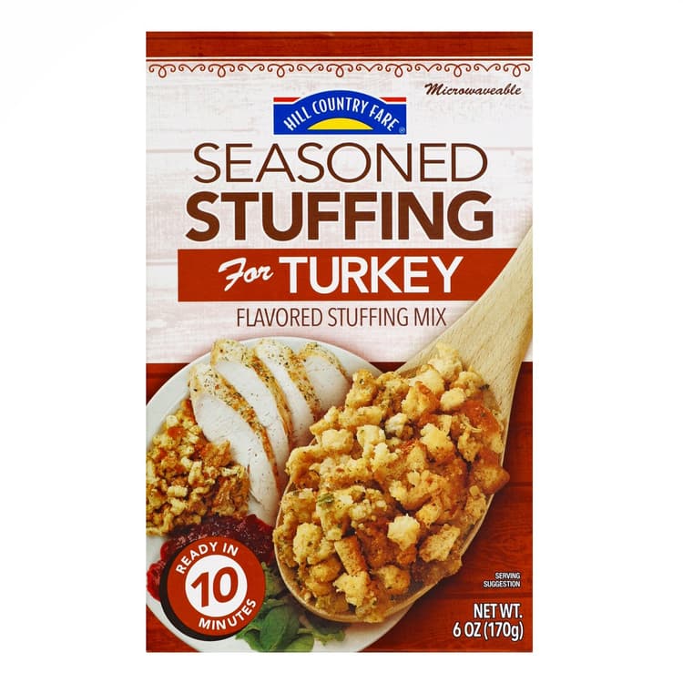 Hill Country Fare Seasoned Stuffing For Turkey