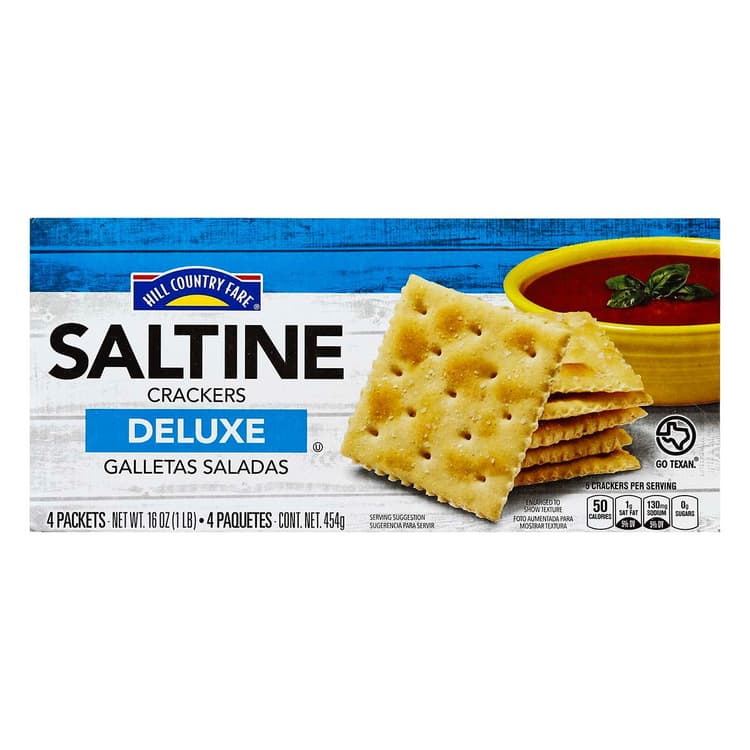 Hill Country Fare Deluxe Saltine Crackers