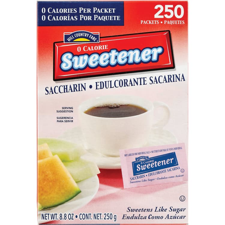Hill Country Fare Zero Calorie Sweetener With Saccharin