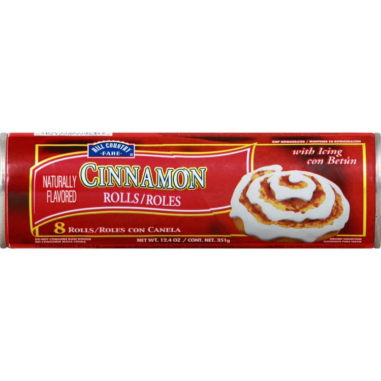 Hill Country Fare Cinnamon Rolls With Icing