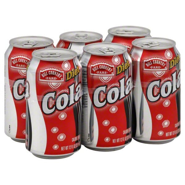 Hill Country Fare Diet Cola Soda